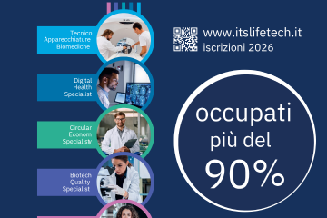 LifeTech ITS Academy - avvio iscrizioni